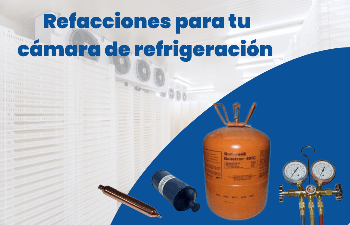 refacciones para refrigeración industrial